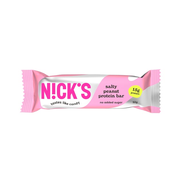 Nicks Salty Peanut Protein Bar 50g | Träning - Proteintillskott - Proteinbar,Mat & dryck - Bars - Proteinbars | Apoteka