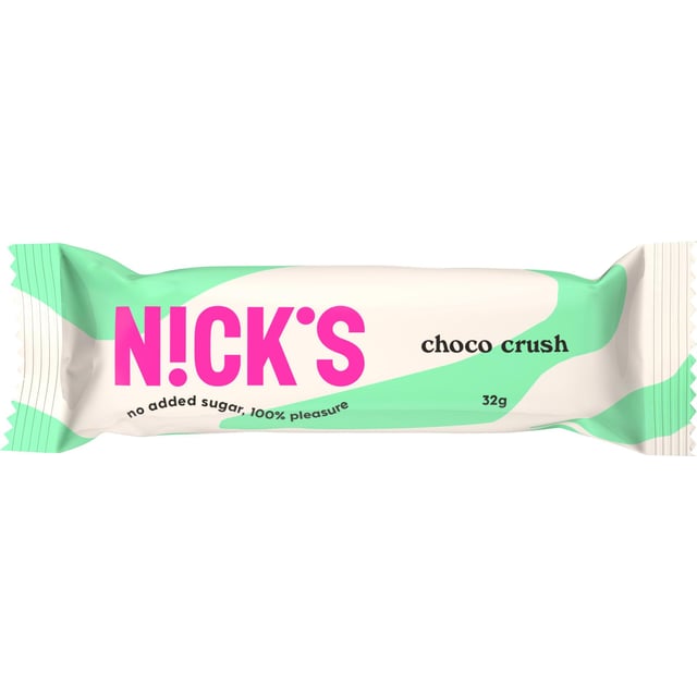NICKS Choco crush candy bar 32g | Mat & dryck - Bars - Energibars,Mat & dryck - Glutenfritt | Apoteka