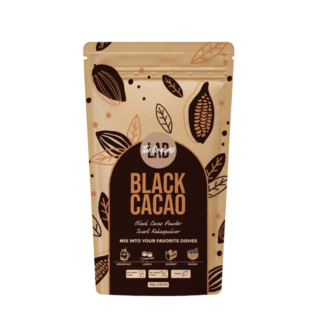 The Organic Labs Svart Kakaopulver 100 g | Mat & dryck - Skafferi - Kryddor & smaksättning - Kakao | Apoteka