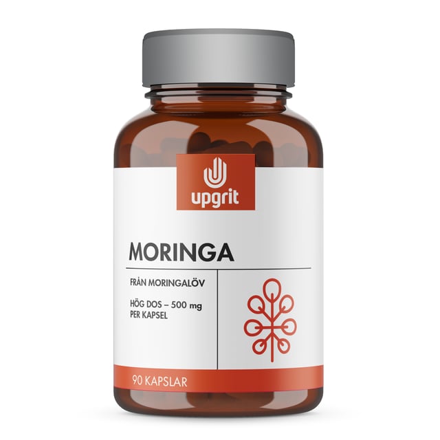 Upgrit Moringa 90 kapslar | Vitaminer & kosttillskott - Växtbaserade kosttillskott | Apoteka