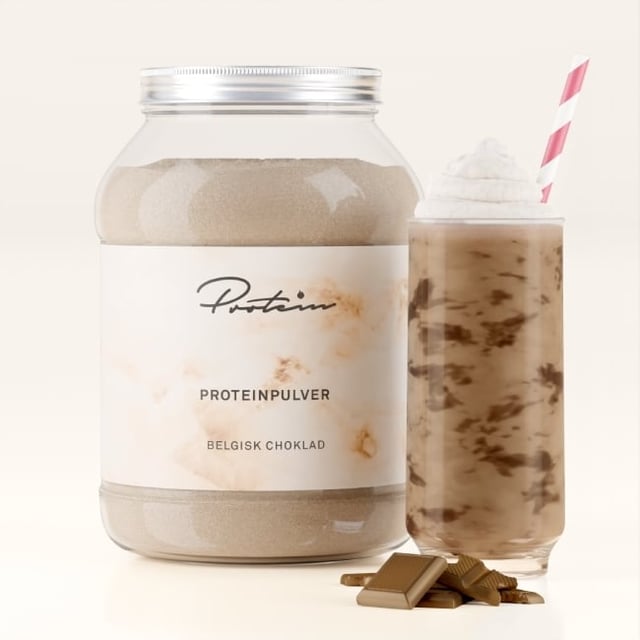 Protein.com Proteinpulver Fettförbränning Belgisk Choklad 1000 g | Träning - Proteintillskott - Proteinpulver - Vassleprotein | Apoteka