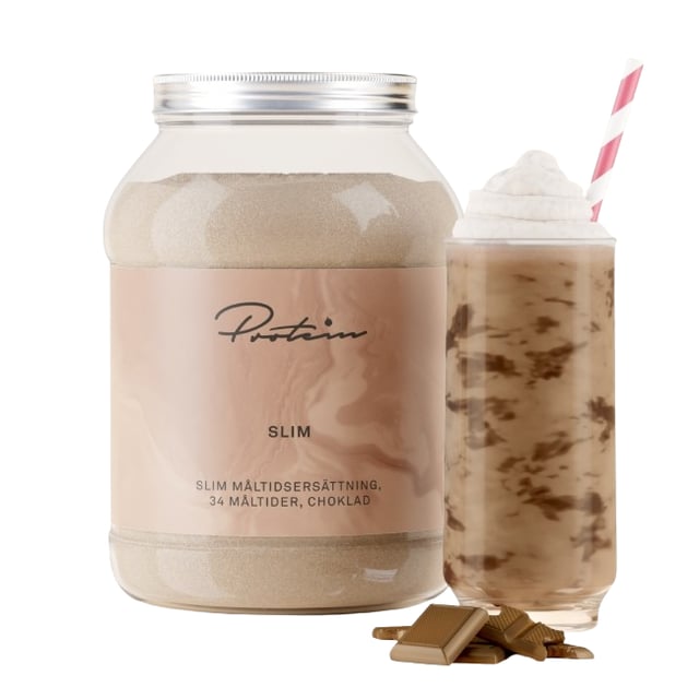 Protein.com Slim Måltidsersättning Choklad 1200 g | Viktkontroll - Viktminskning,Viktkontroll - Måltidsersättning | Apoteka