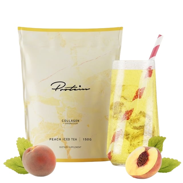 Protein.com Kollagen Peach Ice Tea 150 g | Vitaminer & kosttillskott - Kollagen | Apoteka
