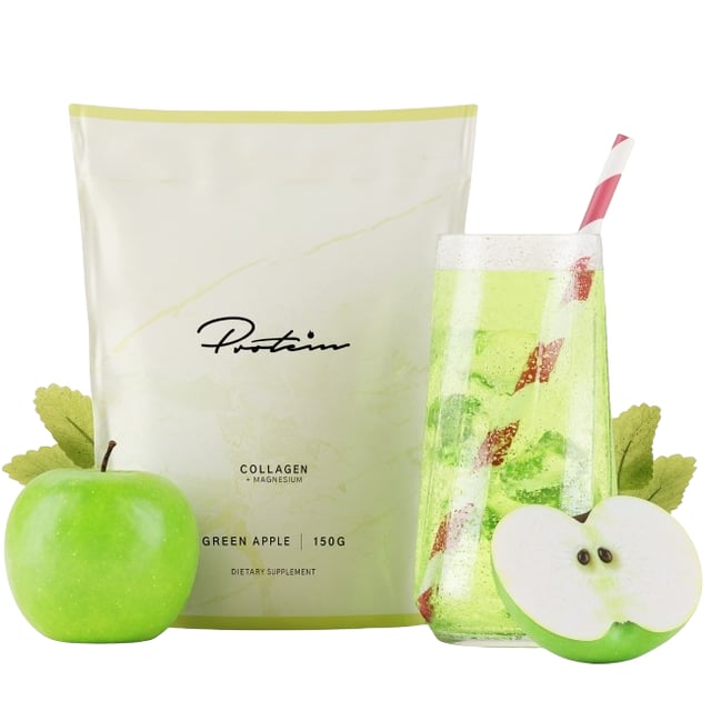 Protein.com Kollagen Gröna Äpplen 150 g | Vitaminer & kosttillskott - Kollagen | Apoteka