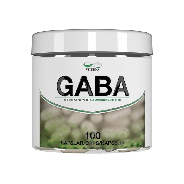 Viterna GABA 100 kapslar | Vitaminer & kosttillskott - Sömn | Apoteka