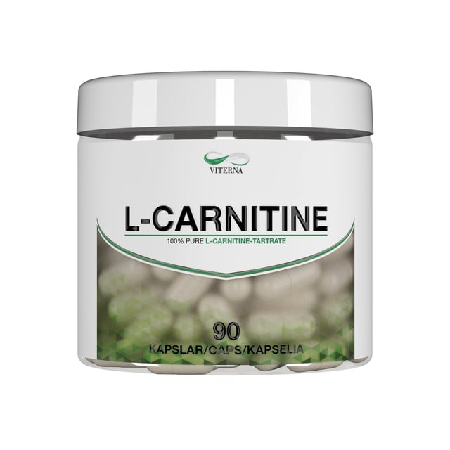 Viterna Carnitine 90 kapslar | Vitaminer & kosttillskott - Energi & fokus | Apoteka