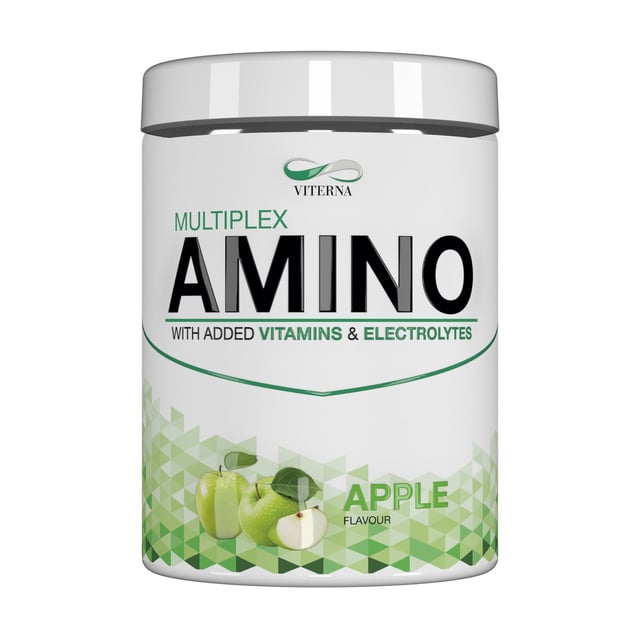 Viterna Multiplex Amino Apple Vegan 400 g | Träning - Aminosyror - EAA,Träning - Aminosyror - BCAA,Vitaminer & kosttillskott - Aminosyror | Apoteka