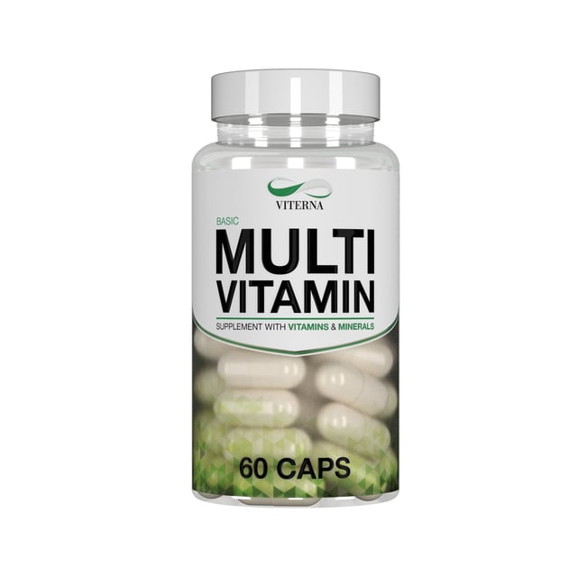 Viterna Basic MultiVitamin 60 kapslar | Vitaminer & kosttillskott - Vitaminer & mineraler - Multivitamin - Multivitaminkomplex | Apoteka