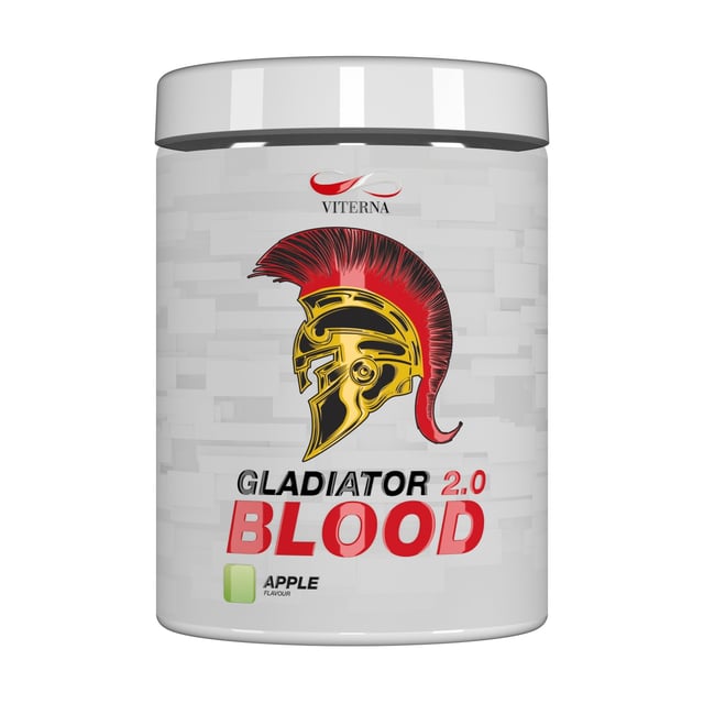 Viterna Gladiator Blood 2.0 Apple Vegan | Träning - Energigivande - PWO,Vitaminer & kosttillskott - Kosttillskott för veganer & vegetarianer | Apoteka
