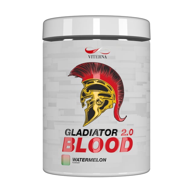 Viterna Gladiator Blood 2.0 Watermelon Vegan | Träning - Energigivande - PWO | Apoteka