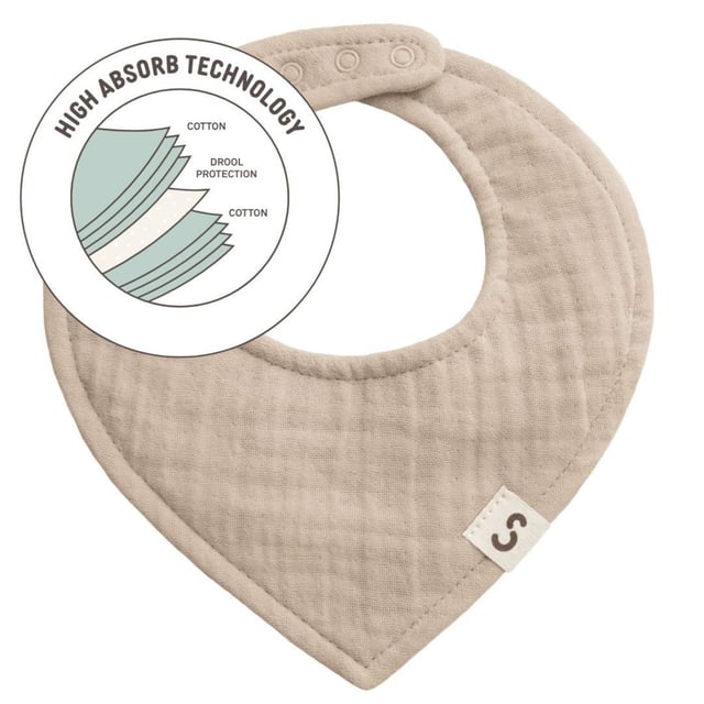 Stuckies Högabsorberande Dregglis Beige | Baby, barn & förälder - Praktiska tillbehör för barn - Babytillbehör,Baby, barn & förälder - Dregglisar | Apoteka