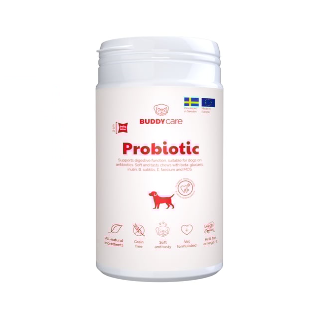 Buddy Care Probiotic 150g | Djur - Djurfoder & tillskott - Tillskott för mage & tarm | Apoteka