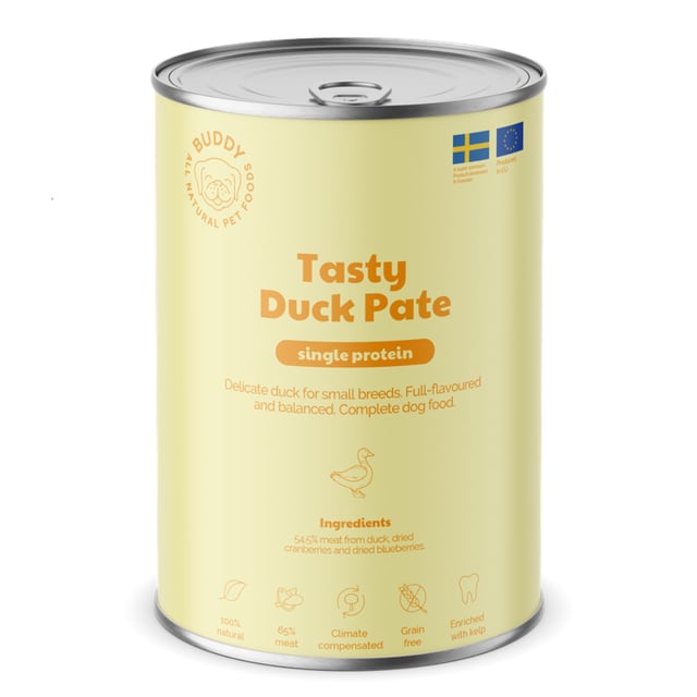 Buddy Pet Foods Tasty Duck Pate 400 g