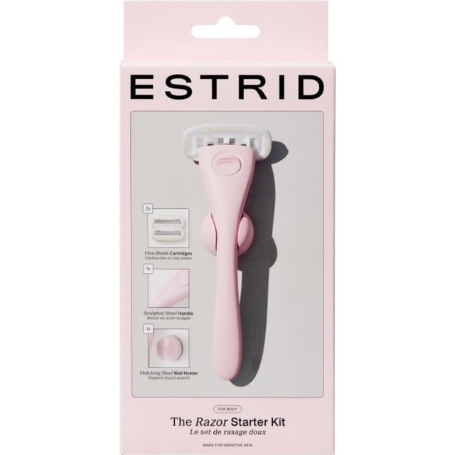 Estrid Startkit Bloom Rosa 1st | Hudvård - Rakning & hårborttagning - Rakhyvlar | Apoteka