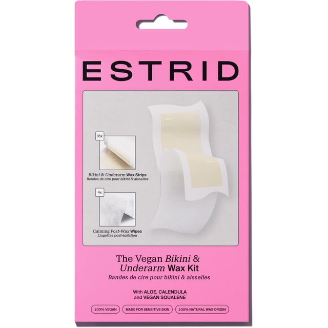 Estrid The Vegan Bikini & Underarm Wax Kit | Hudvård - Rakning & hårborttagning - Vaxning | Apoteka