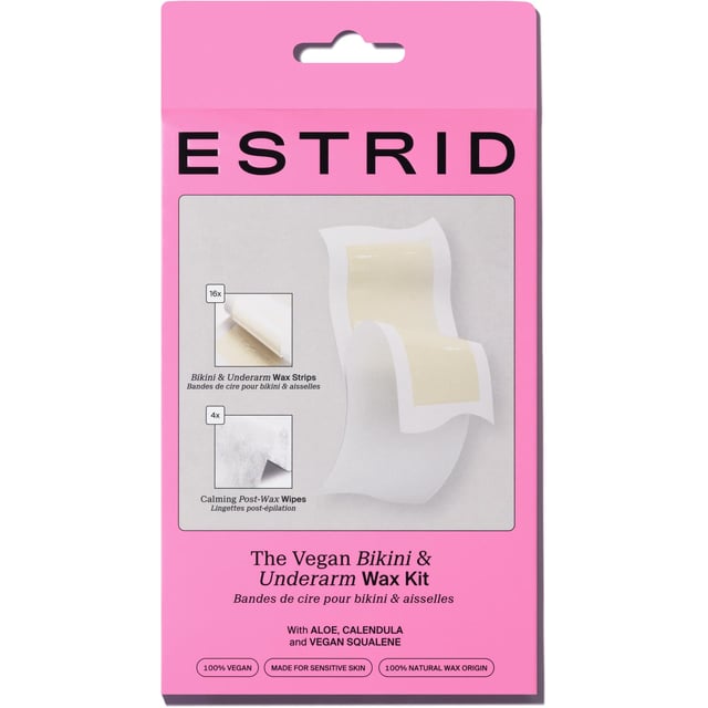 Estrid The Vegan Bikini & Underarm Wax Kit