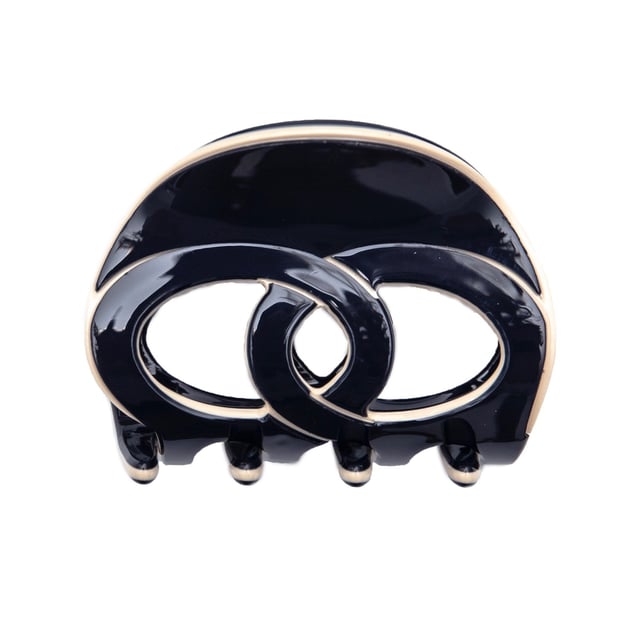 ByBarb Mindre Hårklämma Coco Mörkblå 1 st | Hårvård - Håraccessoarer - Hårklämmor | Apoteka