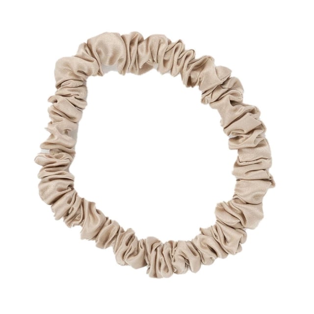 ByBarb Tunn Sidensnodd Beige 1 st
