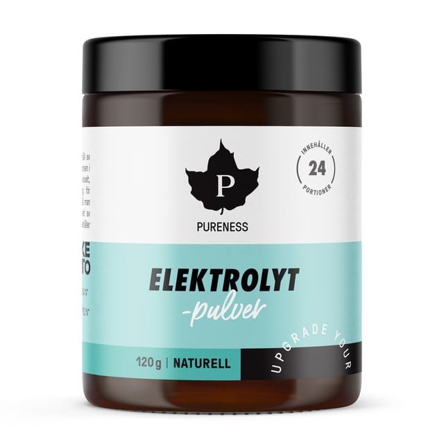 Pureness Elektrolytpulver Naturell 120 g | Vitaminer & kosttillskott - Elektrolyter,Träning - Vätskeersättning | Apoteka