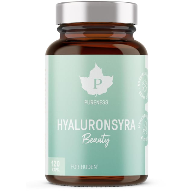 Pureness Hyaluronsyra 120 kapslar | Vitaminer & kosttillskott - Hud, hår & naglar | Apoteka