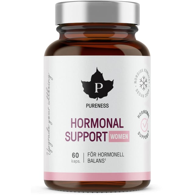 Pureness Hormonal Support Women 60 kapslar | Vitaminer & kosttillskott - Hormonell balans | Apoteka