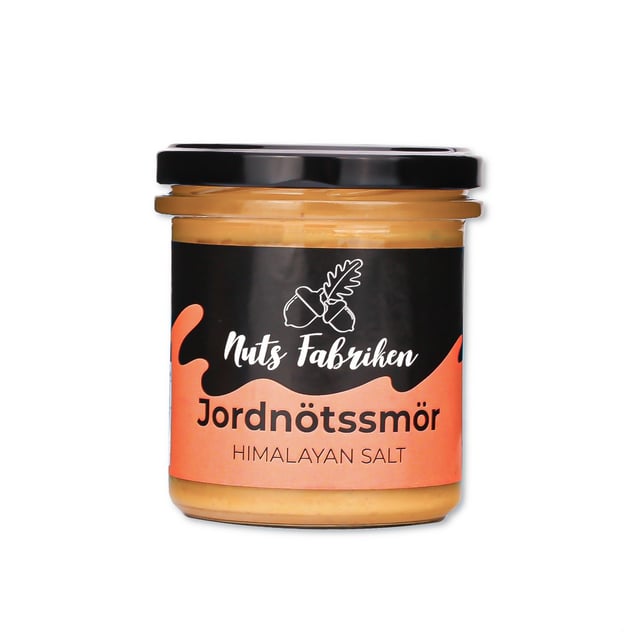 Nuts Fabriken Jordnötssmör Himalayan Salt 300 g | Mat & dryck - Olja, fett & smör - Nötsmör | Apoteka