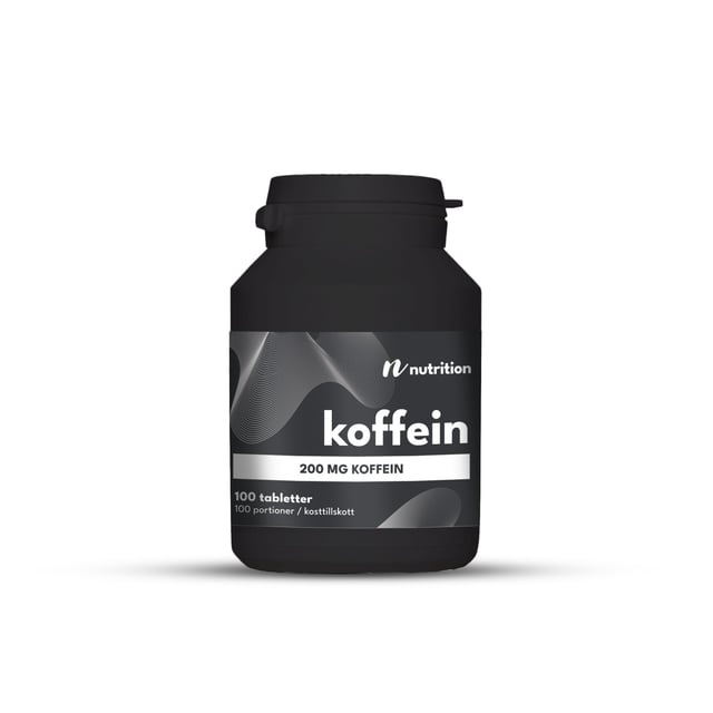 Nuts Fabriken Koffein 200mg 100 tabletter | Vitaminer & kosttillskott - Energi & fokus | Apoteka