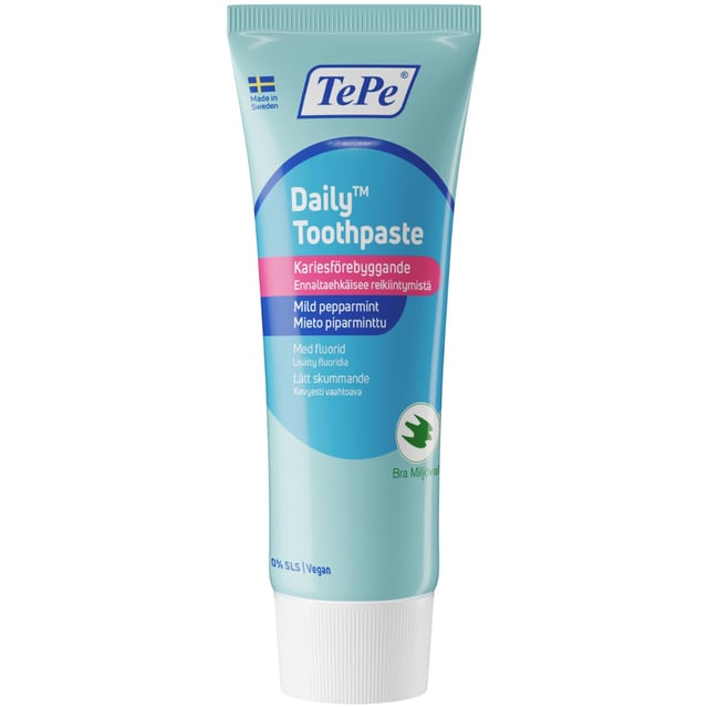 TePe Daily Toothpaste 75 ml | Munvård - Tandkräm | Apoteka
