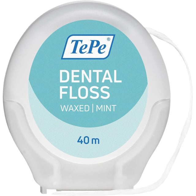 Tepe Dental Floss 40m Vaxad Tandråd 1 st | Munvård - Mellanrumsrengöring - Tandtråd & byglar | Apoteka