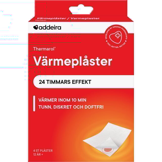 Thermarol Värmeplåster 4-pack | Träning - Träningsvärk & muskelsmärtor - Värmeplåster & kyldynor | Apoteka