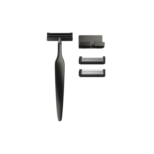 MELLE Black Razor Kit | Hudvård - Rakning & hårborttagning - Rakhyvlar | Apoteka