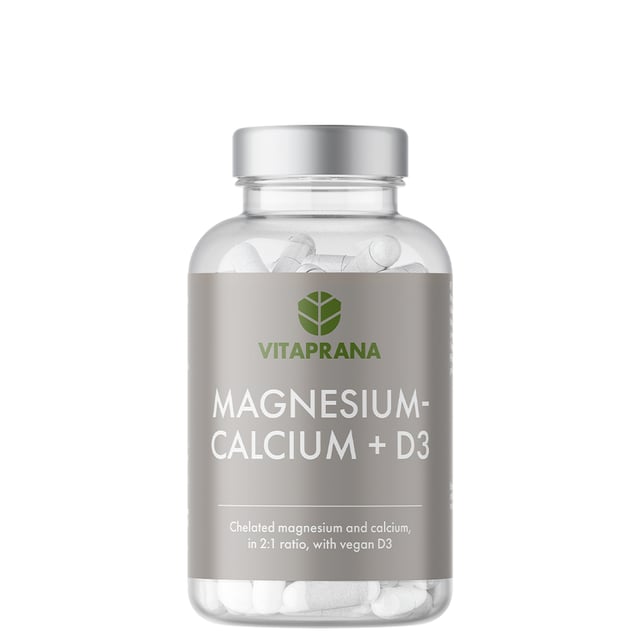 Vitaprana Magnesium Calcium +D3 100 kapslar | Vitaminer & kosttillskott - Vitaminer & mineraler - Kalcium,Vitaminer & kosttillskott - Vitaminer & mineraler - Magnesium | Apoteka