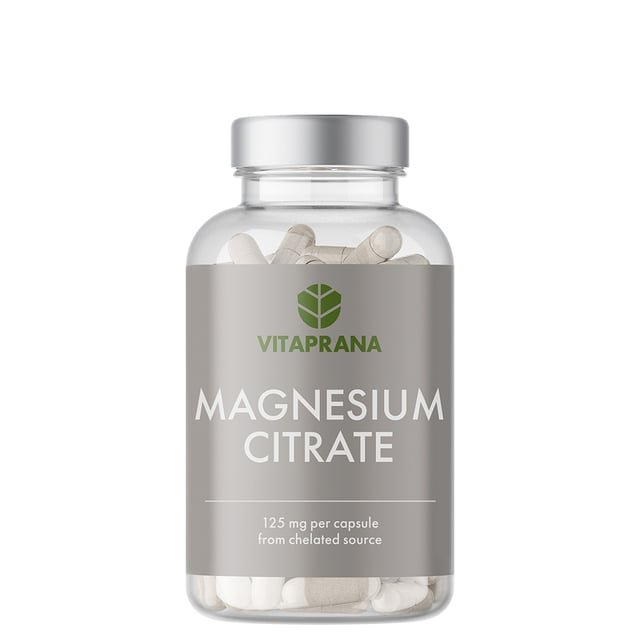 Vitaprana Magnesium Citrate 125mg 100 kapslar