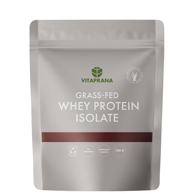 Vitaprana Grass-fed Whey Protein Isolate Choklad 750g