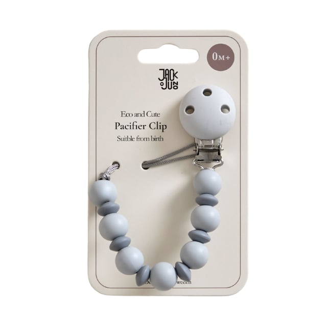 Jack o Juno Bubble Napphållare Pale & Dark Grey | Baby, barn & förälder - Nappar & napphållare - Napphållare & nappfodral | Apoteka