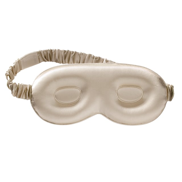 Lenoites Mulberry Silk Contour Sleep Mask Greige | Sömn - Sovmasker & ögonkuddar | Apoteka