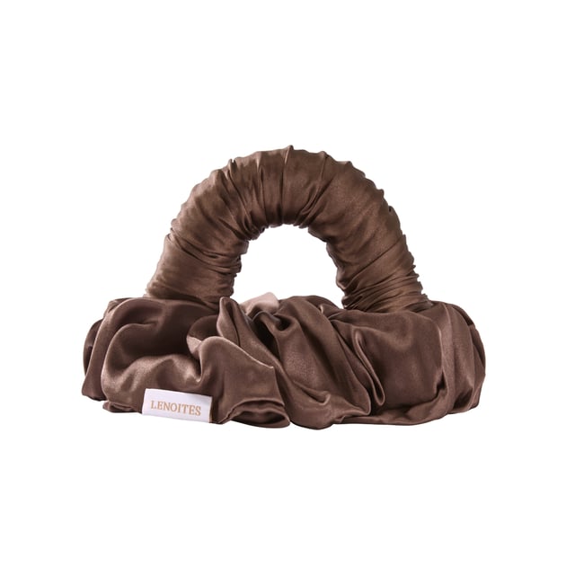 Lenoites BlowoutTie® in Mulberry Silk Mocha Espresso Original