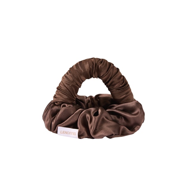 Lenoites BlowoutTie® in Mulberry Silk Mocha Espresso Mini