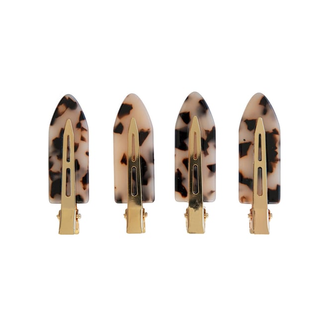 ByBarb Make-up Clips Sköldpadda 4 st
