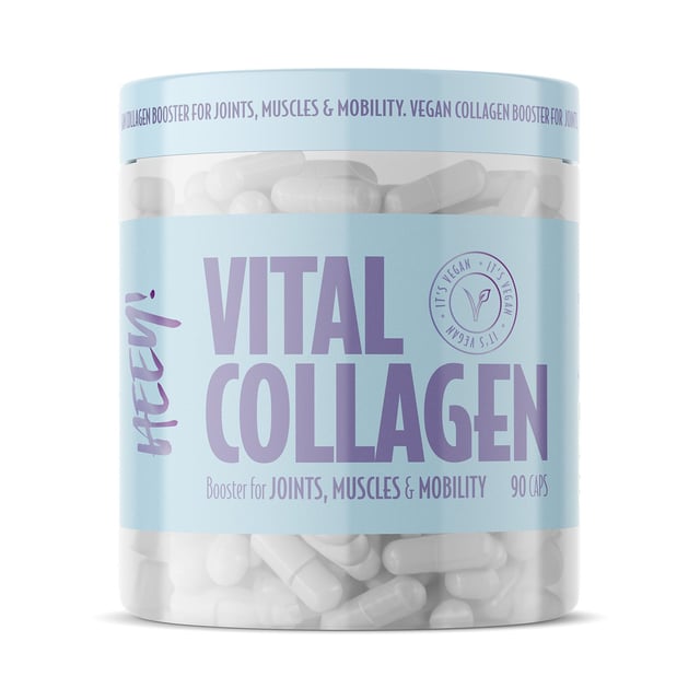 Heey! Vital Collagen + Minerals 90 kapslar | Vitaminer & kosttillskott - Kosttillskott för veganer & vegetarianer,Vitaminer & kosttillskott - Kollagen,Vitaminer & kosttillskott - Växtbaserade kosttillskott,Vitaminer & kosttillskott - Leder & muskler | Apoteka