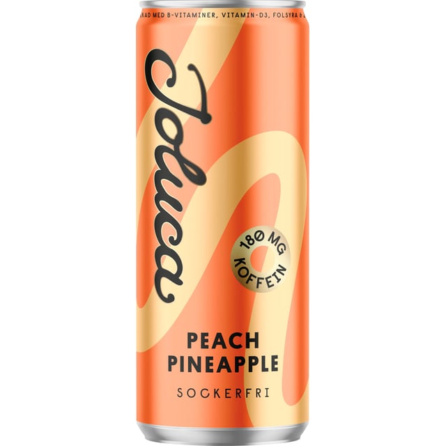 Joluca Peach Pineapple 330 ml | Mat & dryck - Drycker - Energidryck | Apoteka