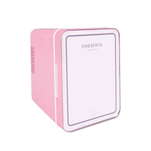 Dahlbergs Scandinavia Mini Fridge Mirror 4 L Pink | Hudvård - Ansiktsvård - Tillbehör - Hudvårdsverktyg,Hudvård - Ansiktsvård - Tillbehör - LED-masker & hudvårdsapparater | Apoteka