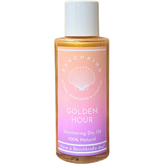 BEACHKIND Golden Hour Shimmering Oil 100 ml | Hudvård - Kroppsvård - Kroppsolja - Återfuktande olja | Apoteka