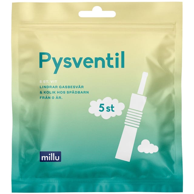 Millu Pysventil 5 st | Baby, barn & förälder - Praktiska tillbehör för barn - Babytillbehör | Apoteka