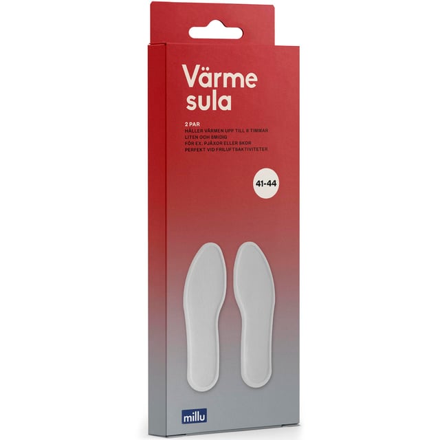 Millu Värmesula 41-44 2 par | Hjälpmedel & säkerhet - Praktiska hjälpmedel | Apoteka