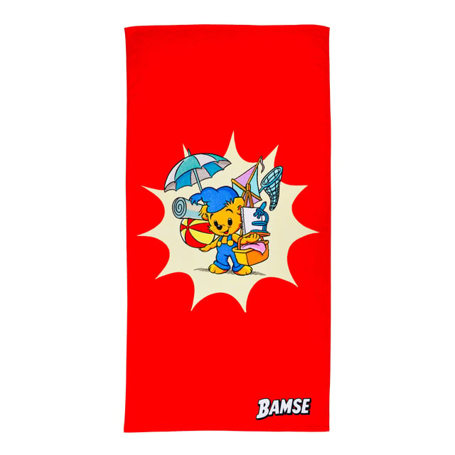 Swimpy Bamse Badhandduk Stranden | Baby, barn & förälder - Bada & simma - Badhanddukar för barn | Apoteka