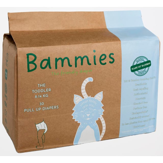 Bammies Bambublöjor Byxblöjor The Toddler 8 - 14 kg 30 st | Baby, barn & förälder - Blöjor & våtservetter - Blöjor | Apoteka