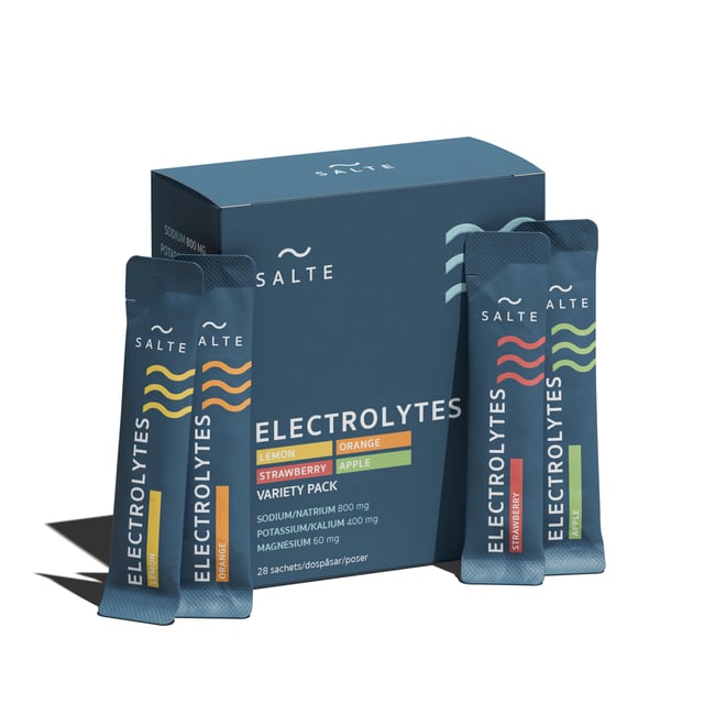 Salte Elektrolyter Variety 28-pack | Vitaminer & kosttillskott - Elektrolyter,Träning - Vätskeersättning | Apoteka