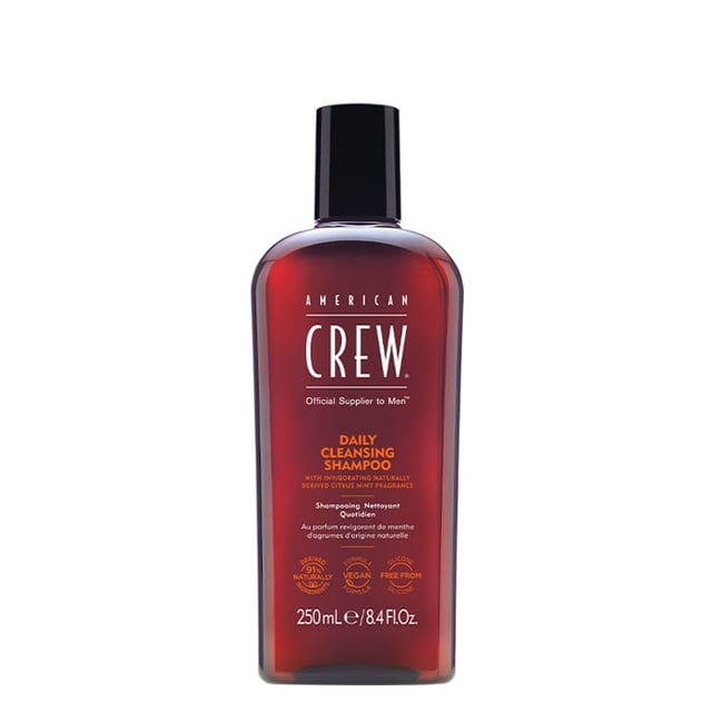 American Crew Daily Cleansing Shampoo 250 ml | Hårvård - Schampo - Schampo för fett hår,Hårvård - Hårvård för män | Apoteka