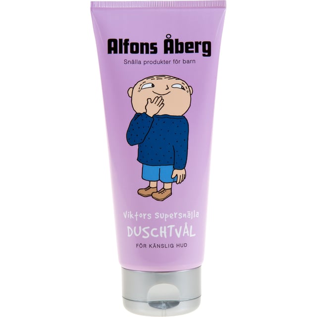 Alfons Åberg Viktors supersnälla duschtvål 200 ml | Hudvård - Kroppsvård - Bad & dusch - Duschkräm & duschtvål,Baby, barn & förälder - Hudvård för barn - Duschtvål & duschkräm för barn | Apoteka